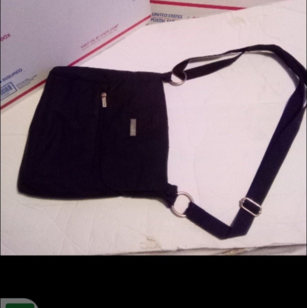 Baggallini black and brown crossbody bags